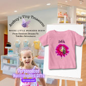 Personalisiertes Hummingbird Baby T - Shirt