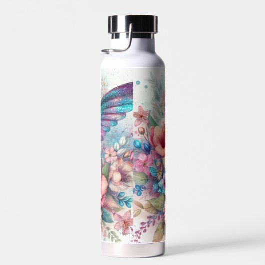 Personalisiertes Hummingvogelvakuum isoliert Trinkflasche (Rechts)