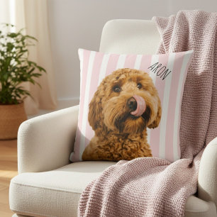Personalisiertes Hunde-Foto   Benutzerdefinierter  Kissen