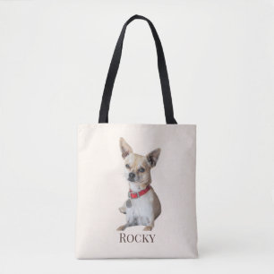 Personalisiertes Hunde-Foto   Benutzerdefinierter  Tasche