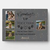 Personalisiertes Hunde-Foto  Fotoplatte (Vorderseite)