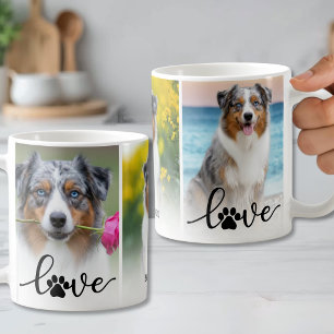 Personalisiertes Hunde-Foto für Haustierliebhaber Kaffeetasse