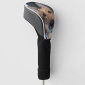 Personalisiertes Hunde-Foto Golf Headcover (angewinkelt)