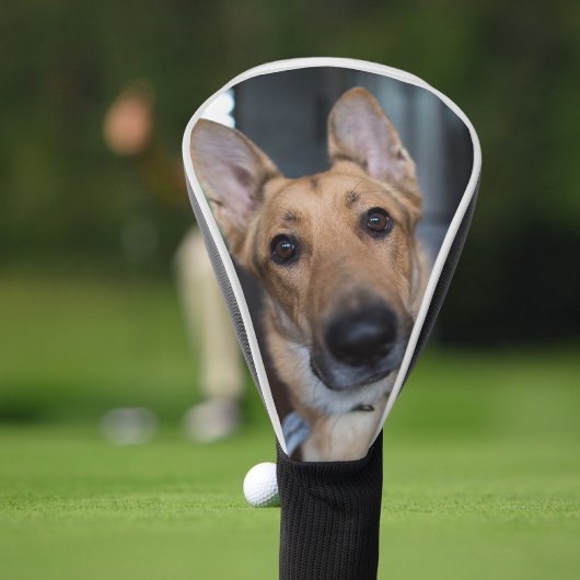 Personalisiertes Hunde-Foto Golf Headcover