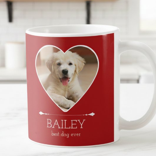Personalisiertes Hunde-Foto Kaffeetasse