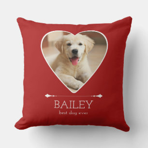 Personalisiertes Hunde-Foto Kissen