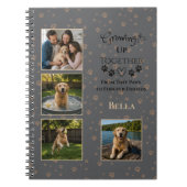 Personalisiertes Hunde-Foto Notizblock (Vorderseite)