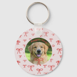 Personalisiertes Hunde-Foto-Schlüsselanhänger mit  Schlüsselanhänger