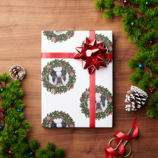 Personalisiertes Hunde-Foto-Weihnachts-Verpackungs Geschenkpapier