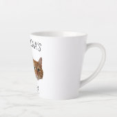 Personalisiertes Hunde-Katze-Foto, Niedliches Gesc Milchtasse (Rechts)