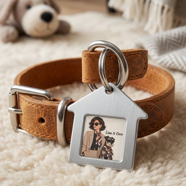 "Personalisiertes Hunde-Mama-Geschenk" "Benutzerde Tiermarke (Von Creator hochgeladen)
