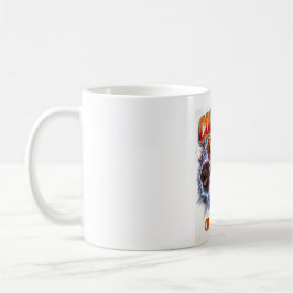 Personalisiertes Hunde-Vater-Porträt mit individue Kaffeetasse