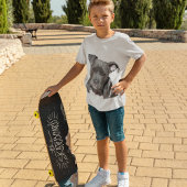 Personalisiertes Hundebüt-Foto T-Shirt