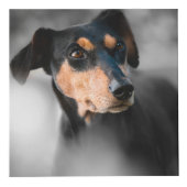 Personalisiertes Hundedenkmal Würfel (Rechts)