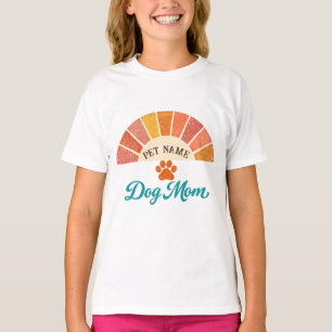★ Personalisiertes Hundemutter-Shirt ★Haustier-Nam T-Shirt