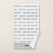 Personalisiertes Hundetuch, Hundebütchen Badhandtuch Set (Handtuch)