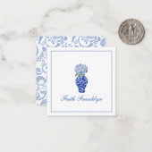 Personalisiertes Hydrangea Mitteilungskarte (Vorderseite/Rückseite Beispiel)