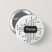 Personalisiertes IC-Chip-Image Button (Vorne & Hinten)