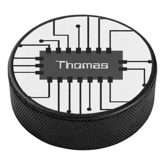 Personalisiertes IC-Chip-Image Eishockey Puck (3/4)