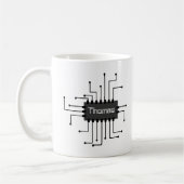 Personalisiertes IC-Chip-Image Kaffeetasse (Links)