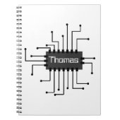 Personalisiertes IC-Chip-Image Notizblock (Vorderseite)