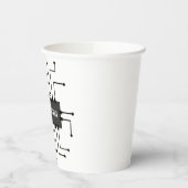 Personalisiertes IC-Chip-Image Pappbecher (Links)