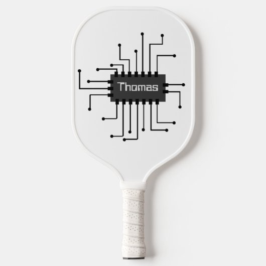 Personalisiertes IC-Chip-Image Pickleball Schläger (Vorderseite)