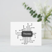 Personalisiertes IC-Chip-Image Postkarte (Stehend Vorderseite)