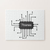 Personalisiertes IC-Chip-Image Puzzle (Horizontal)