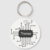 Personalisiertes IC-Chip-Image Schlüsselanhänger (Vorderseite)