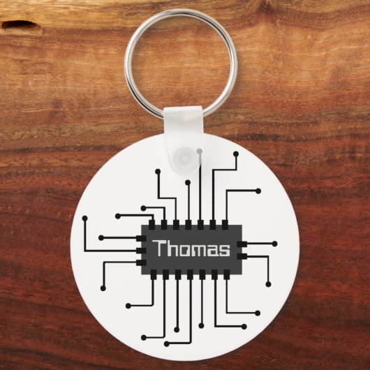 Personalisiertes IC-Chip-Image Schlüsselanhänger (Vorderseite)