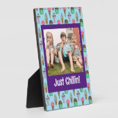 Personalisiertes Ice Creme Foto Plaque Fotoplatte (Seite)