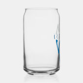 Personalisiertes Iceberg Art Blue Dosenglas (Rechts)