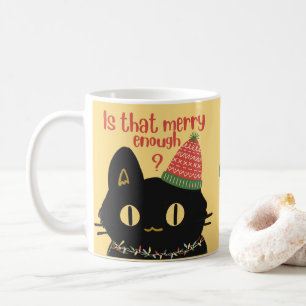 Personalisiertes Ich hasse Weihnachten Niedlich Sc Kaffeetasse