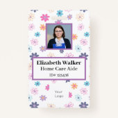 Personalisiertes ID-Abzeichen Doppelseitig Ausweis (Vorderseite)