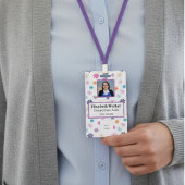 Personalisiertes ID-Abzeichen Doppelseitig Ausweis