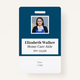 Personalisiertes ID-Foto-Abzeichen doppelseitig Ausweis