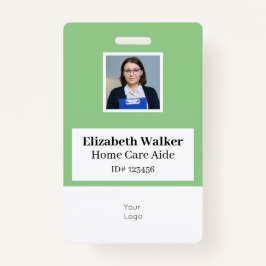 Personalisiertes ID-Foto-Abzeichen doppelseitig Ausweis