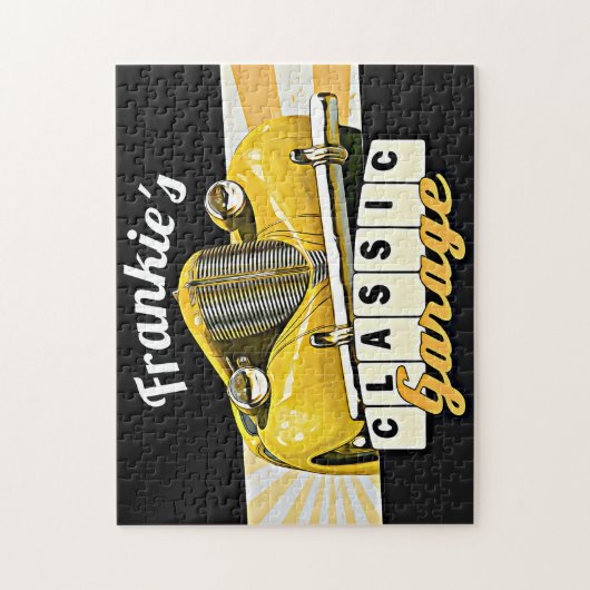 Personalisiertes | Ihre Namens| klassische Puzzle (Vertikal)