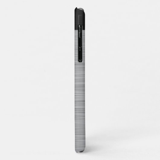 Personalisiertes Imitat-rostfreier Stahl und Case-Mate iPhone Hülle (Hinten/Links)