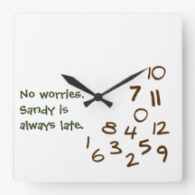 Personalisiertes IMMER SPÄTES