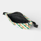 Personalisiertes indisches Flaggen-Erbe Bauchtasche (Offen)