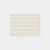 Personalisiertes, individualisierbares Linenpapier Post-it Klebezettel (Vorderseite)