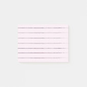 Personalisiertes, individualisierbares Linenpapier Post-it Klebezettel (Vorderseite)