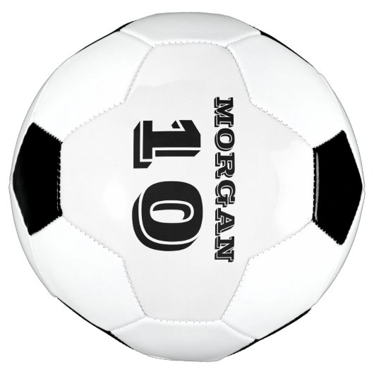 Personalisiertes individuelle Name-Team Fußball (Gedreht)