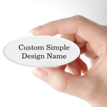 Personalisiertes individuelles Design 3" x 1,125"