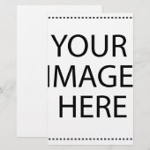 Personalisiertes individuelles Foto Briefpapier (Vorne/Hinten)