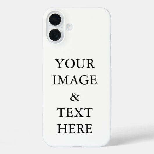 Personalisiertes individuelles Foto Case-Mate iPhone Hülle (Rückseite)