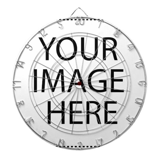 Personalisiertes individuelles Foto Dartscheibe (vorne)