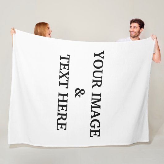 Personalisiertes individuelles Foto Fleecedecke (Beispiel)